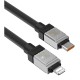 Кабель Baseus CoolPlay Series Fast Charging Cable Type-C to iP 20W 1m Black (CAKW000001)
