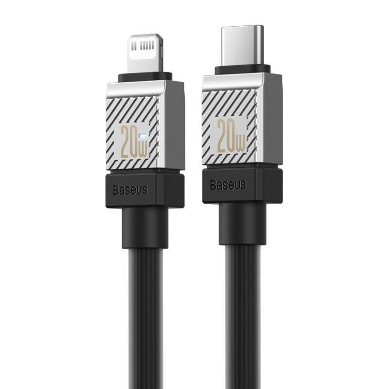 Кабель Baseus CoolPlay Series Fast Charging Cable Type-C to iP 20W 1m Black (CAKW000001)