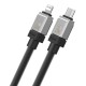 Кабель Baseus CoolPlay Series Fast Charging Cable Type-C to iP 20W 1m Black (CAKW000001)