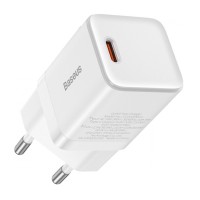 Мережевий зарядний пристрій Baseus GAN3 Fast Charger 1C 30W EU White (CCGN010102)