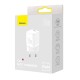 Мережевий зарядний пристрій Baseus GAN3 Fast Charger 1C 30W EU White (CCGN010102)