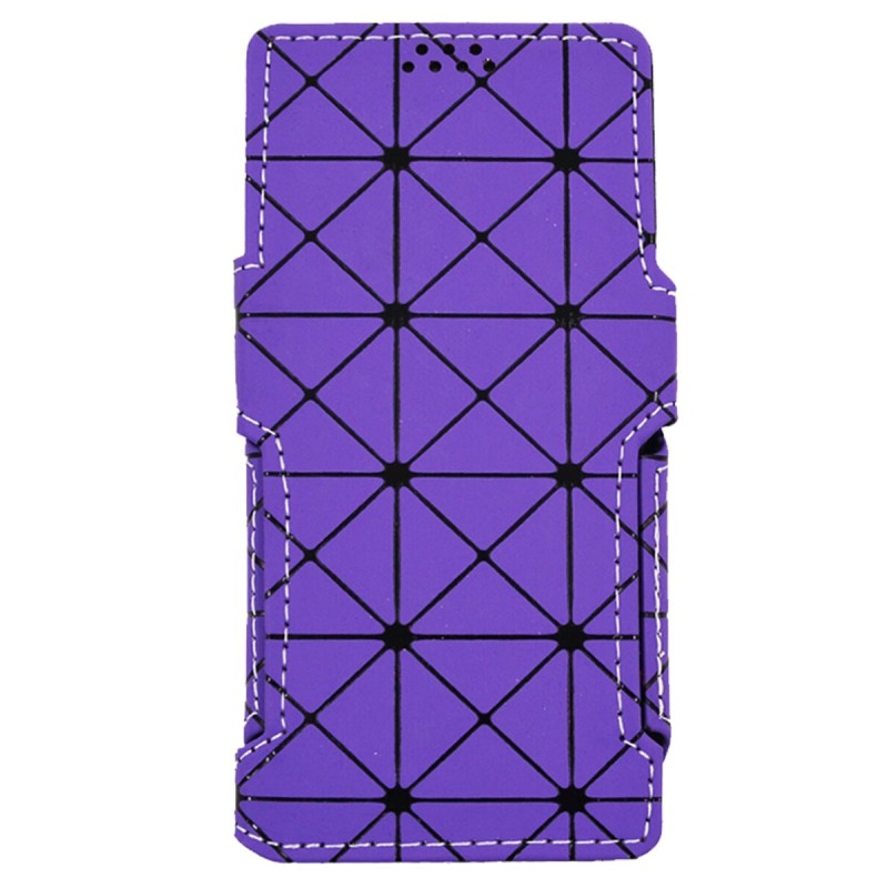 Чохол-книжка Cosmic Universal (18:9) 6,5" Ромб фіолетовий (6,5RombPurple)
