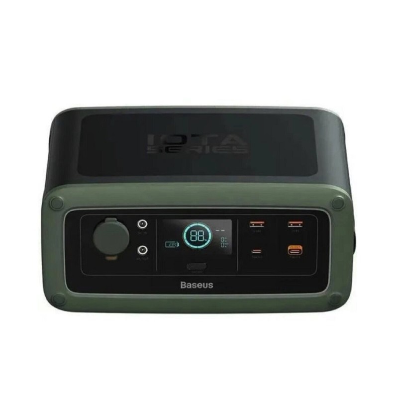 Портативна зарядна станція Baseus ioTa Series Portable Power Station 450W (DE/EU 220V) Cold Green (PPYT010206)