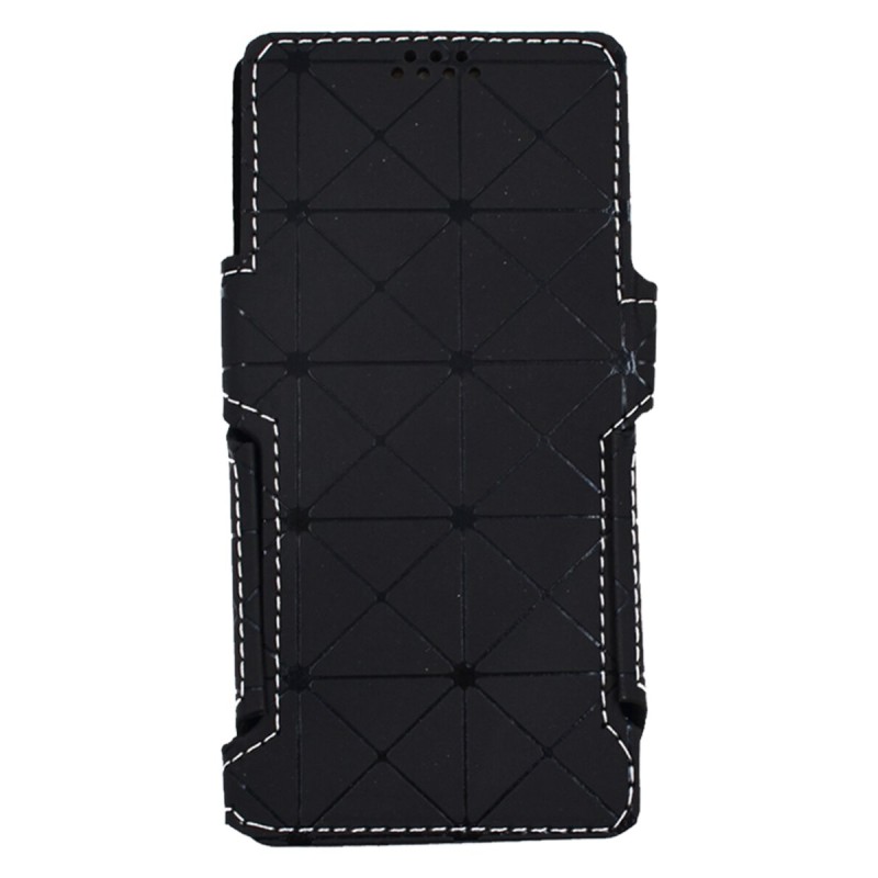 Чохол-книжка Cosmic Universal (18:9) 6,8" Ромб чорний (6,8RombBlack)