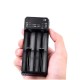 Зарядний пристрій ESSAGER Battery Charger with LED Indicator For 2 LED Black (ECDQ-I201)