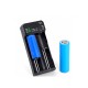 Зарядний пристрій ESSAGER Battery Charger with LED Indicator For 2 LED Black (ECDQ-I201)