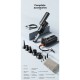 Автомобільний пилосос ESSAGER (color box) Geocentric Multi-function Cordless Pump Vacuum Cleaner Black (EXD05-DX01-Z)