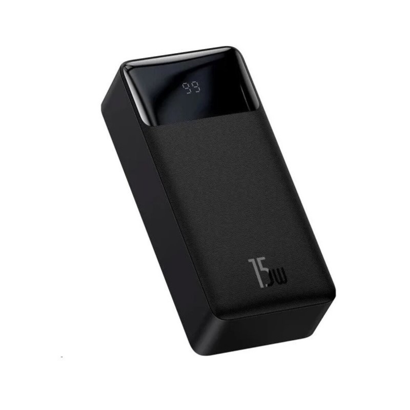 Зовнішній акумулятор Baseus Bipow Digital Display Power Bank 30000mAh 15W Black (PPBD050201)