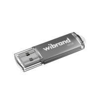Flash Wibrand USB 2.0 Cougar 16Gb Silver (WI2.0/CU16P1S)