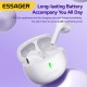 Навушники ESSAGER (color box) Shining TWS Bluetooth earphones White (EEJTW-SL02)