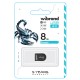 Flash Wibrand USB 2.0 Scorpio 8Gb Black (WI2.0/SC8M3B)