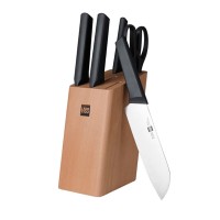 Набір ножів з 6 предметів Xiaomi HuoHou Hot Youth Set Of 6 Stainless Steel (HU0057)