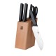 Набір ножів з 6 предметів Xiaomi HuoHou Hot Youth Set Of 6 Stainless Steel (HU0057)