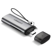Картрідер UGREEN CM184 USB-C TF + SD Card Reader (UGR-50704) (UGR-50704)