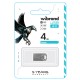 Flash Wibrand USB 2.0 Hawk 4Gb Silver (WI2.0/HA4M1S)