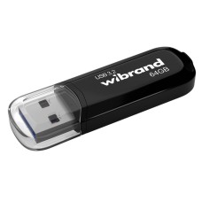Flash Wibrand USB 3.2 Gen1 Marten 64GB Black (WI3.2/MA64P10B)