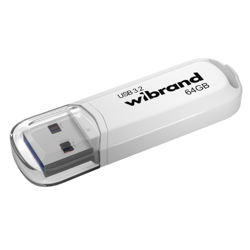 Flash Wibrand USB 3.2 Gen1 Marten 64GB White (WI3.2/MA64P10W)