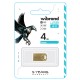 Flash Wibrand USB 2.0 Hawk 4Gb Gold (WI2.0/HA4M1G)
