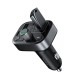 АЗП з FM-модулятором Baseus S-09 Lite Series Car FM Transmitter Cluster Black (C10762300113-00)