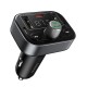 АЗП з FM-модулятором Baseus S-09 Lite Series Car FM Transmitter Cluster Black (C10762300113-00)