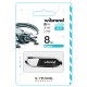 Flash Wibrand USB 2.0 Aligator 8Gb Black (WI2.0/AL8U7B)