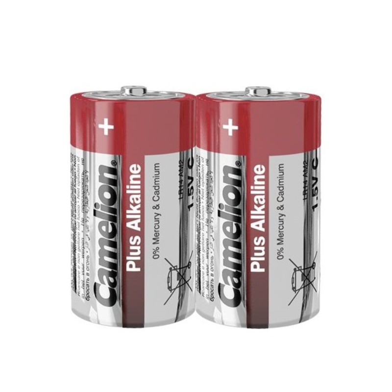 Батарейка CAMELION Plus ALKALINE C/LR14 SP2 2шт (C-11100214) (4260033150318)