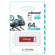 Flash Wibrand USB 2.0 Chameleon 64Gb Red (WI2.0/CH64U6R)