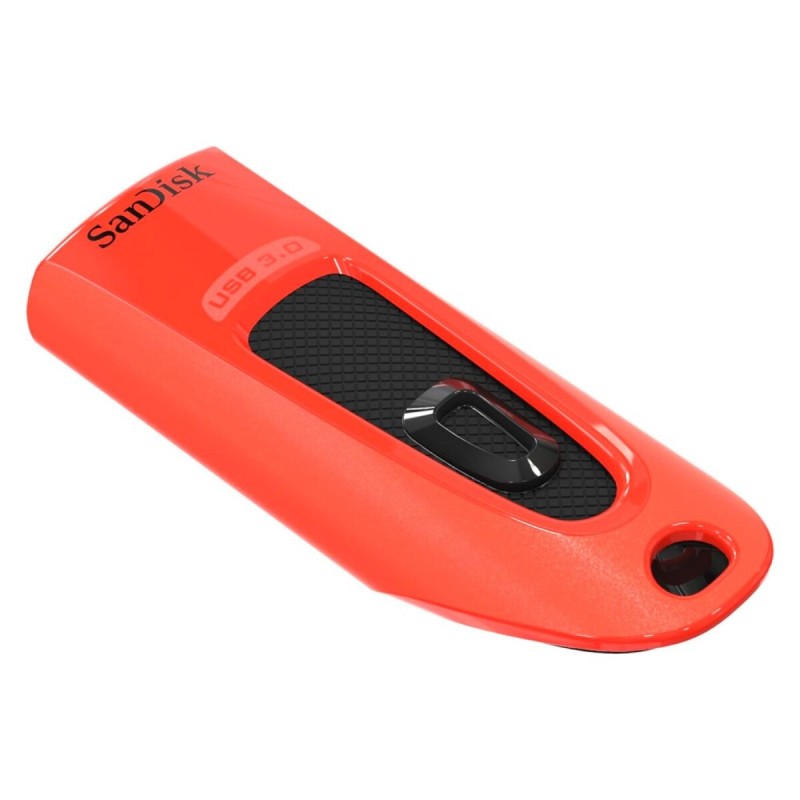 Flash SanDisk USB 3.0 Ultra 64Gb (130Mb/s) Red (SDCZ48-064G-U46R)
