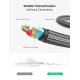 Аудіо кабель UGREEN AV127 3.5mm to 6.35mm TRS Stereo Audio Cable 2m (Gray)(UGR-10628) (UGR-10628)