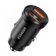 Автобільний зарядний пристрій ESSAGER Gyroscope Mini Charger USB-A + USB-A 30W Black (ECC2A-TL01)