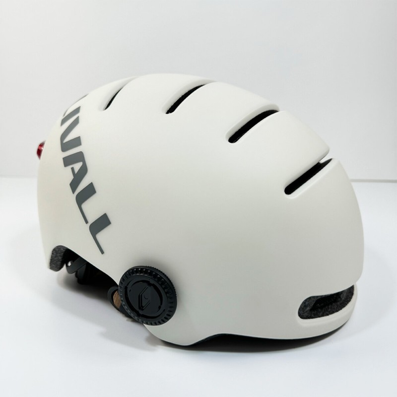 Захисний шолом Livall L23 (M) Ivory White (54-58см), сигнал поворотів та стопів, додаток, зйомний візор (пульт BR80 в комплекті не іде) (LIV-000L23-4210)