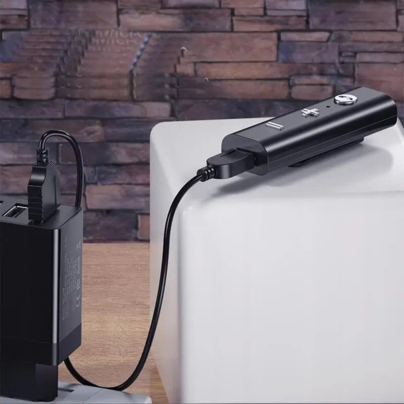 Bluetooth ресивер ESSAGER Acoustic BT5.0 Audio Receiver Black (ECJBJS-CY01)