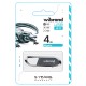 Flash Wibrand USB 2.0 Aligator 4Gb Grey (WI2.0/AL4U7G)