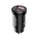 Автобільний зарядний пристрій ESSAGER Shangrui mini A+C 30W Black (ECCPQ-SR01-P)