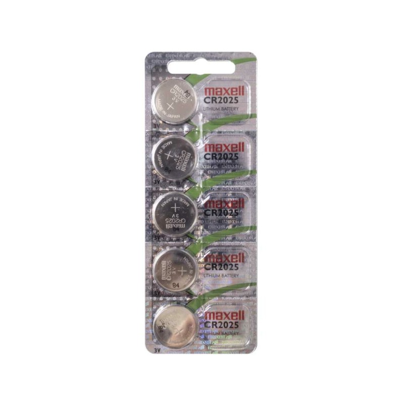 Батарейка MAXELL CR2025 5PK (5 X 1) CARD 5шт (M-18586200) (4902580131265)