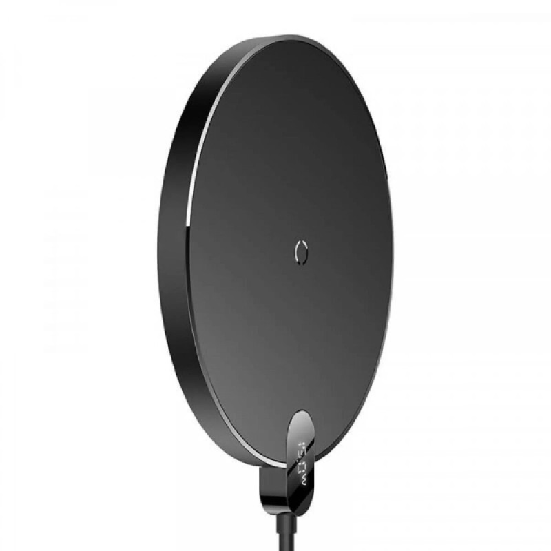 Бездротовий зарядний пристрій Baseus Digital LED Display Gen 2 Wireless Charger 15W Black (CCED000001)