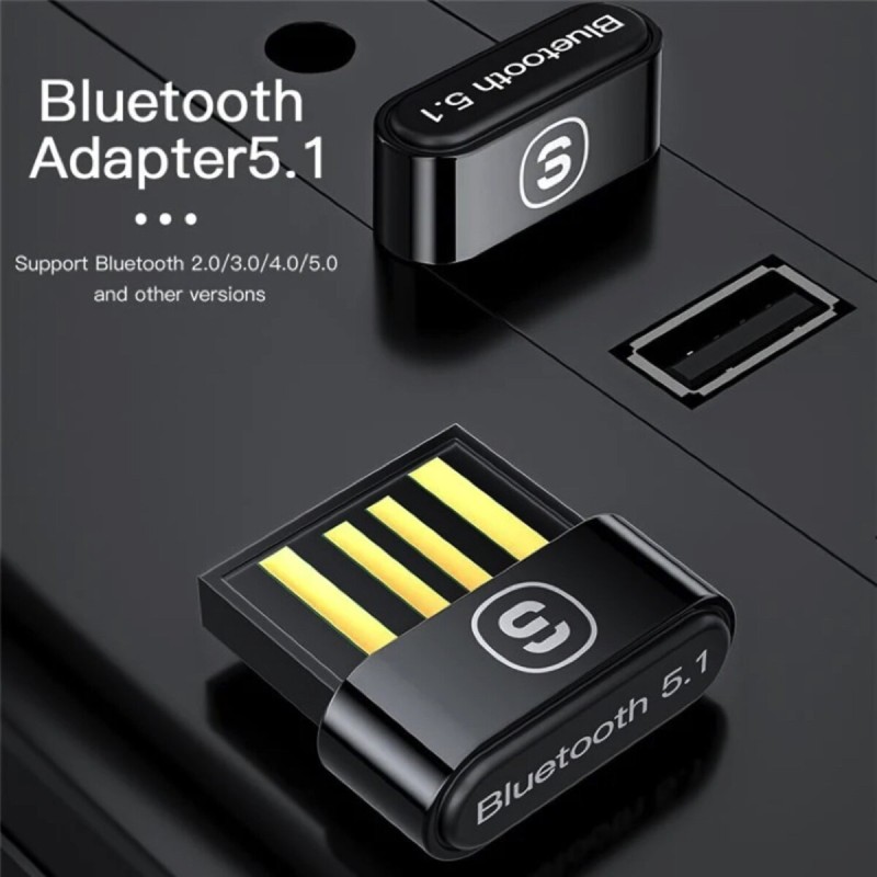 Bluetooth-адаптер  ESSAGER Mini BT5.0 Adapter Black (EBT50-MN01)