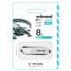 Flash Wibrand USB 2.0 Aligator 8Gb White (WI2.0/AL8U7W)