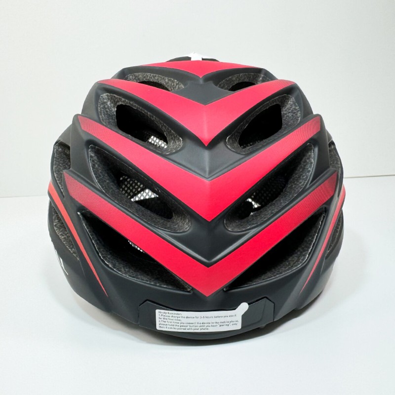 Захисний шолом Livall BH62 NEO (L) Black&Red (55-61см), акустика, мікрофон, сигнали поворотів та стопів, додаток, пульт BR80, Bluetooth (LIV-TBH62N-1041)