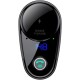 АЗП з FM-модулятор Baseus S-06 Car Bluetooth MP3 Player Black (CCHC000001)
