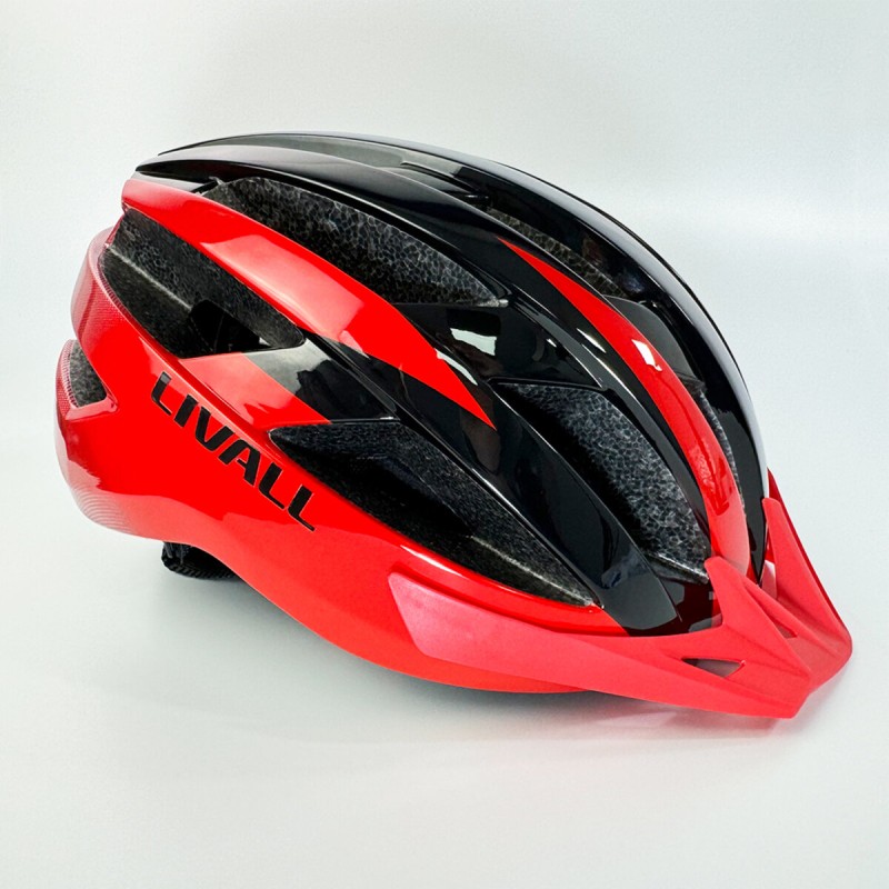 Захисний шолом Livall MT1 NEO (M) Black/Red (54-58см), акустика, мікрофон, сигнали поворотів та стопів, додаток, пульт BR80, Bluetooth (LIV-T0MT1N-1243)
