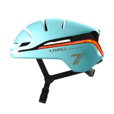 Захисний шолом Livall EVO21 (M) Mint (54-58см), передній та задній ліхтар поворотів та стопів, додаток, Bluetooth, пульт BR80 (LIV-LEVO21-7242)