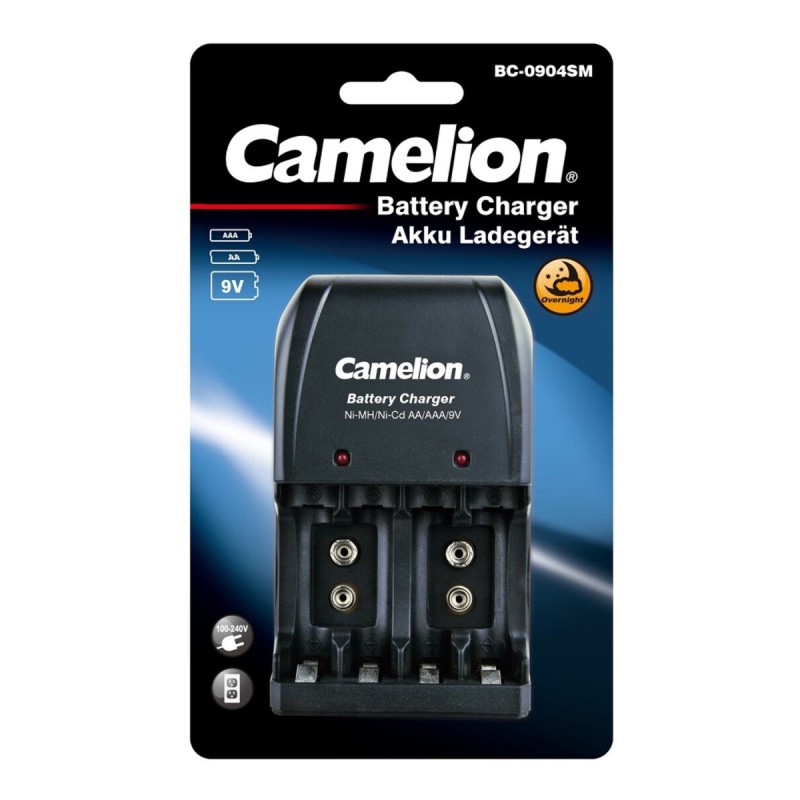 Зарядний пристрій CAMELION Overnight Charger BC-0904S BP1 (C-20000904) (4260033157942)