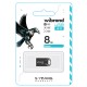 Flash Wibrand USB 2.0 Hawk 8Gb Black (WI2.0/HA8M1B)