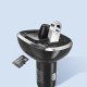 Автобільний зарядний пристрій ESSAGER Dynamic Car Bluetooth MP3 Car Charger Sliver (ECCFM-DG10)