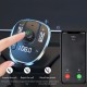 Автобільний зарядний пристрій ESSAGER Dynamic Car Bluetooth MP3 Car Charger Sliver (ECCFM-DG10)