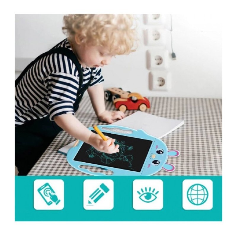 Графічний планшет Kids Pad 9" Color Bunny Blue (2000985000444)