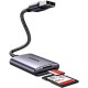 Картрідер UGREEN CM401 USB-A to SD/TF Memory Card Reader Alu Case(UGR-80887) (UGR-80887)