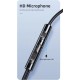 Навушники ESSAGER M15 3.5mm Earphone Black (EEJM15-XK01)