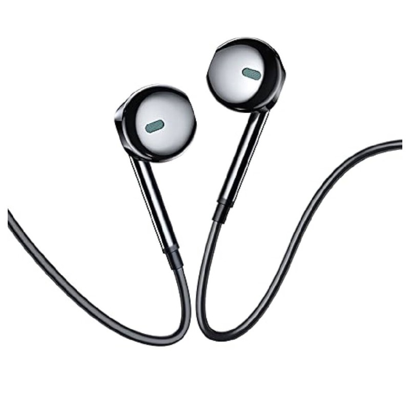 Навушники ESSAGER M15 3.5mm Earphone Black (EEJM15-XK01)